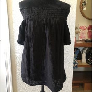 Small Michael Stars off the shoulder top